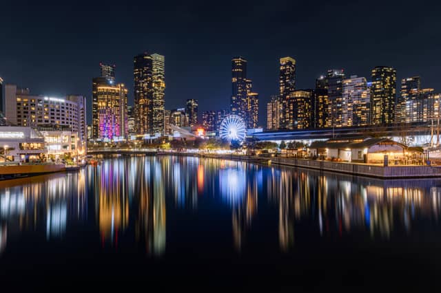 Melbourne Skyline from Yarra River - Image 1