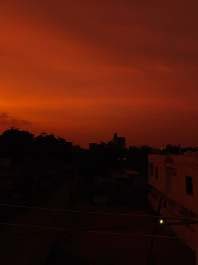 Kazipet Sunset Skyline - Image 1