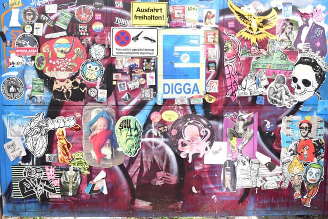 Bonn Altstadt Street Art Wall - Image 1