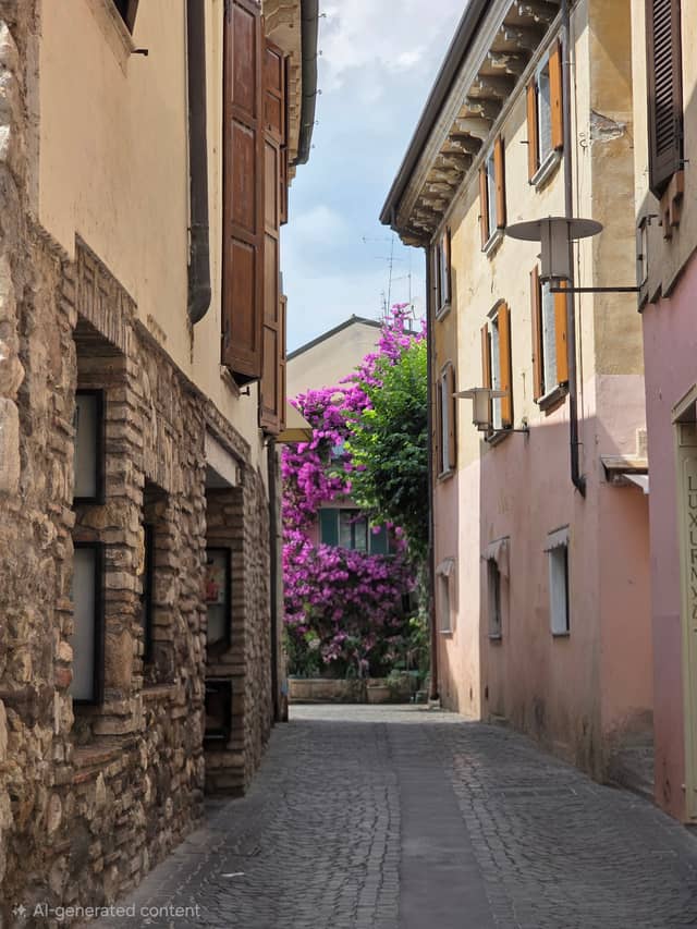 Sirmione Old Town Alley - Image 1
