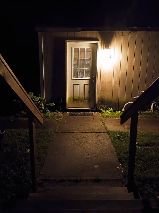 Illuminated Rural Outbuilding - Image 1