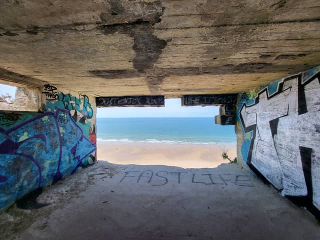 Coastal Bunker Graffiti Overlook - Image 1