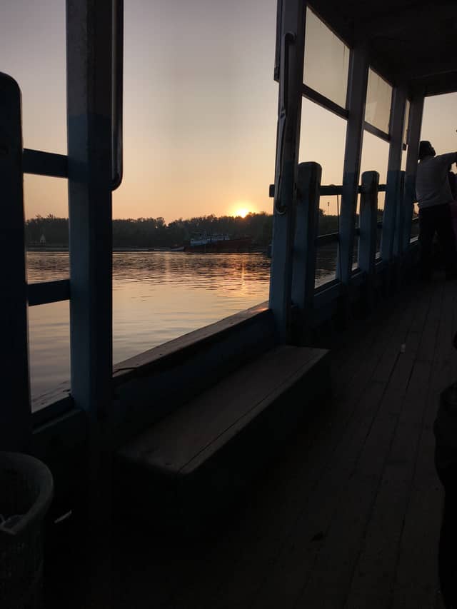 Mangaluru River Ferry Sunset - Image 1
