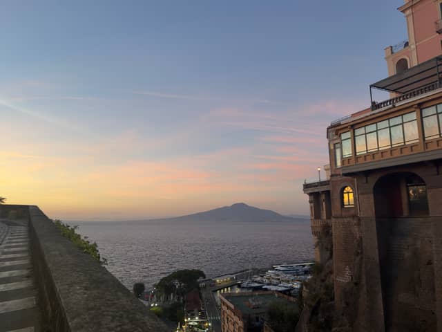 Sorrento Overlook of Mount Vesuvius - Image 1