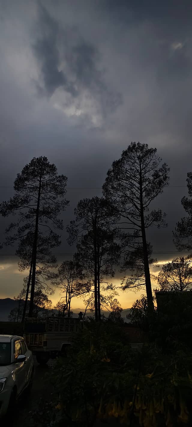 Himalayan Foothills Sunset, Rishikesh - Image 1