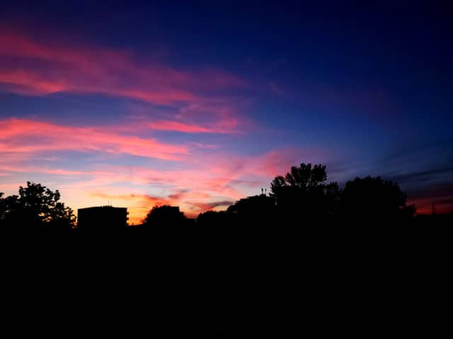 Stuttgart City Skyline Sunset - Image 1