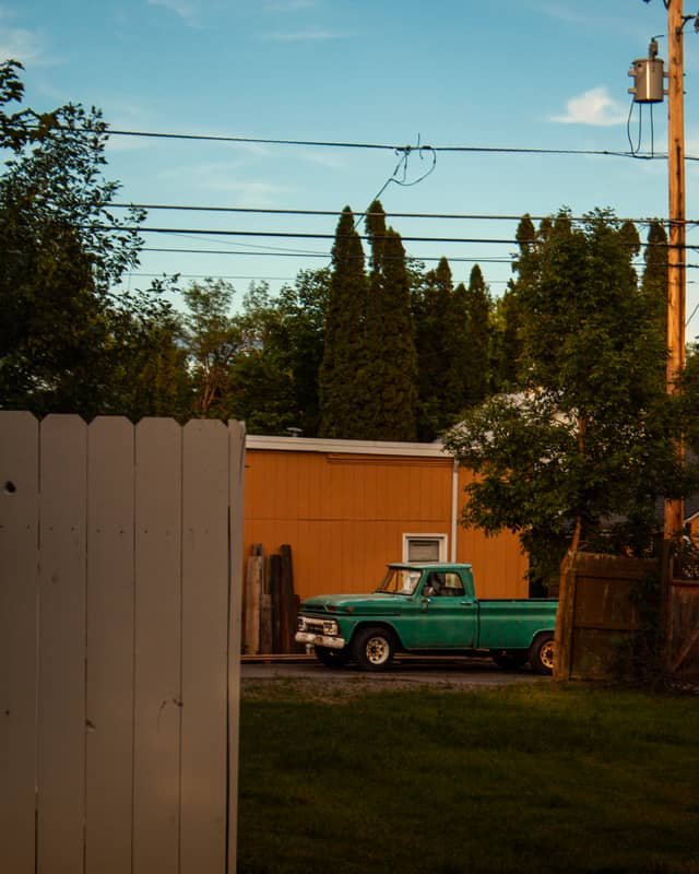 Vintage Truck in Whitefish - Image 1