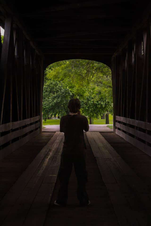 Mill Race Park Covered Bridge - Image 1