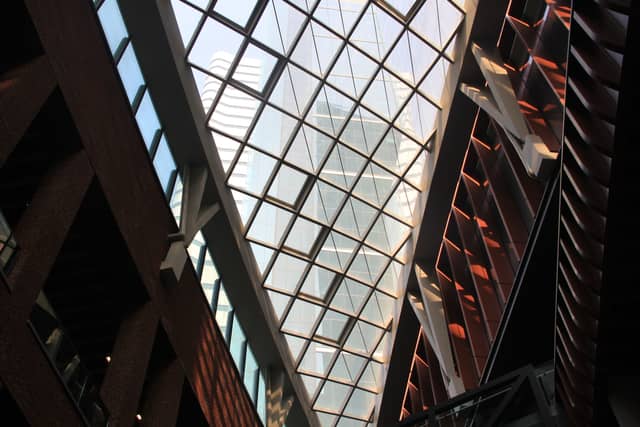 Modern Geometric Atrium - Image 1