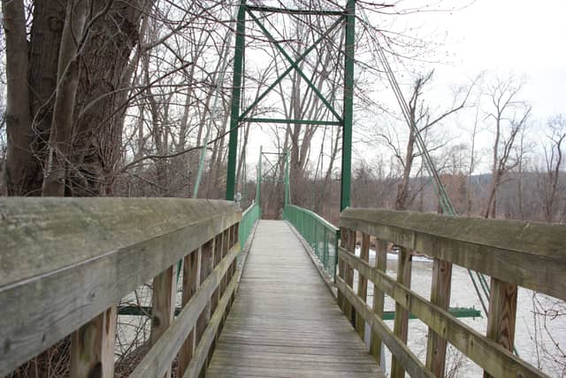 Cass Park Suspension Bridge - Image 1