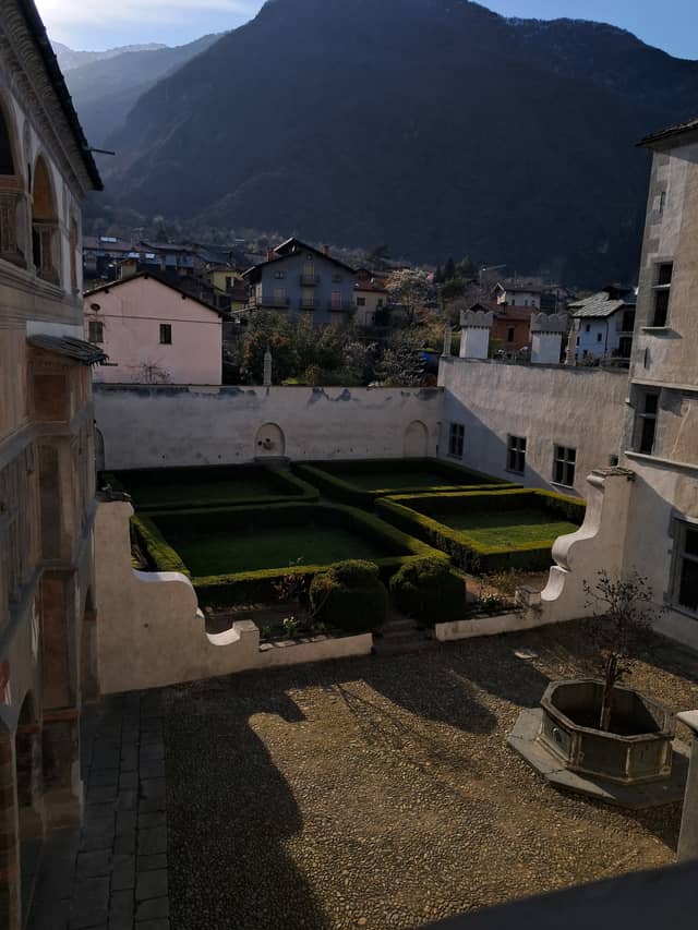 Issogne Castle Courtyard - Image 1