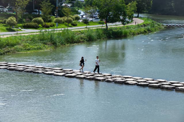 Yeongsan River Stepping Stones - Image 1