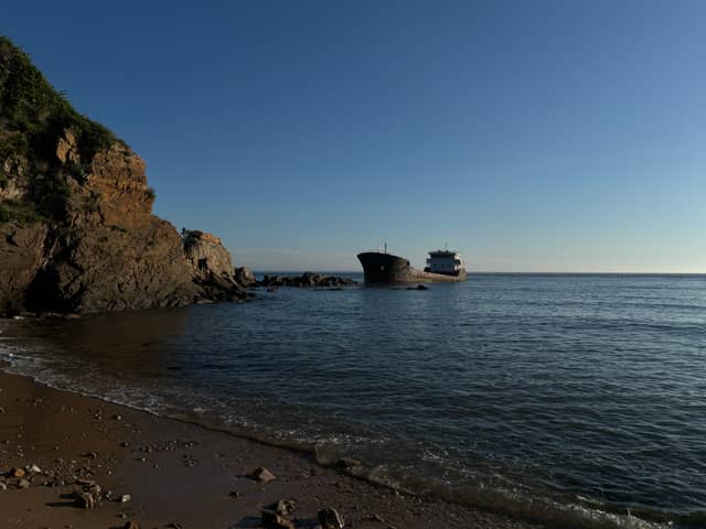 Lushun Shipwreck Coast - Image 1