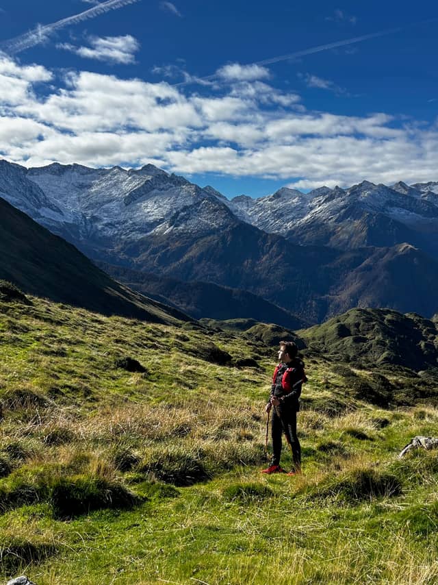 Pyrenees Mountain Vista - Image 1