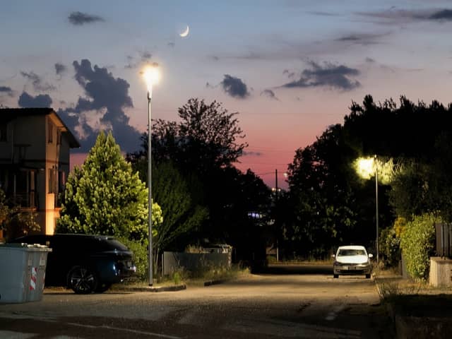 Suburban Twilight Street - Image 1