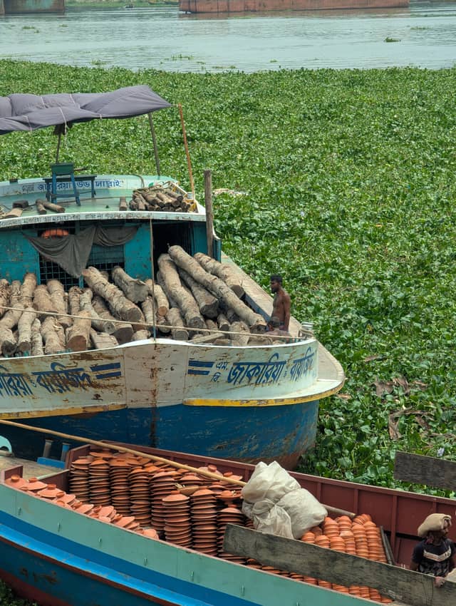 Buriganga River Cargo Boats - Image 1