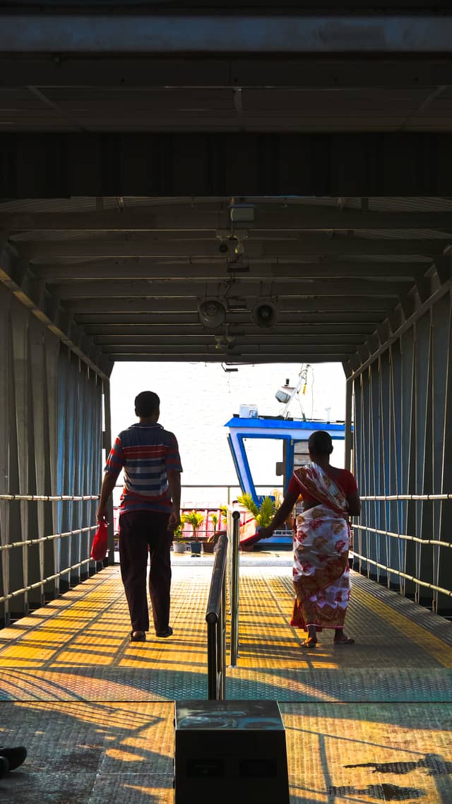 Hooghly River Ferry Ghat - Image 1