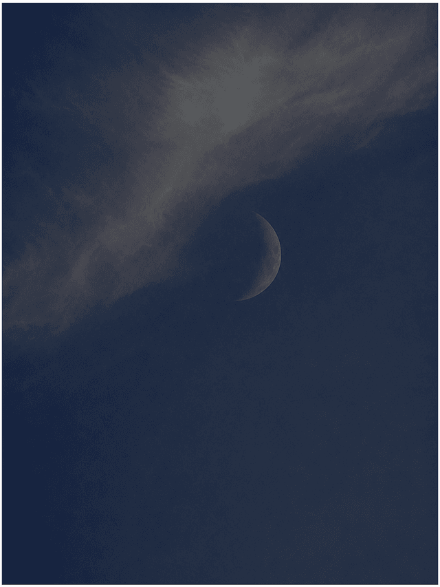 Crescent Moon over Kasur - Image 1