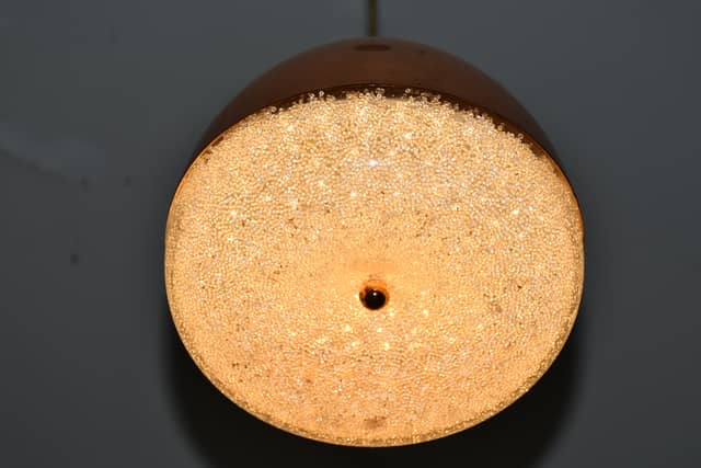 Textured Pendant Light Detail - Image 1