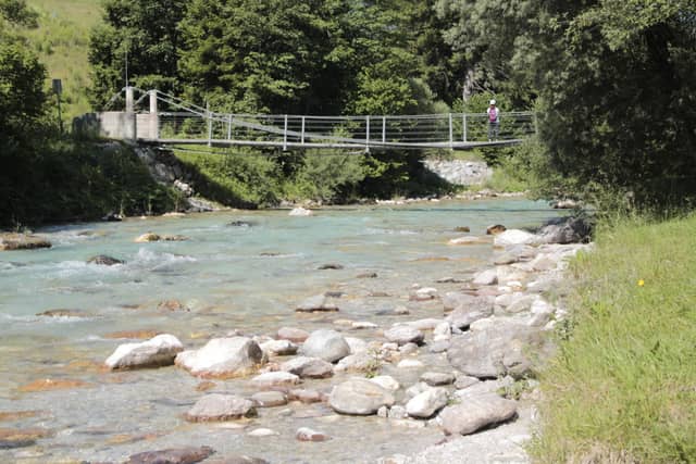 Sava River Suspension Bridge, Kamna Gorica - Image 1