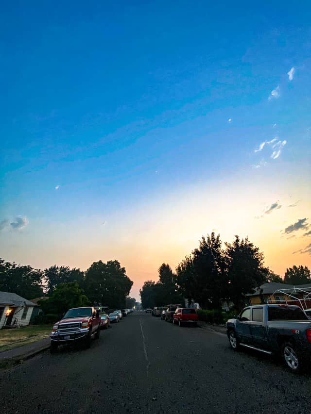 College Place Residential Sunset - Image 1