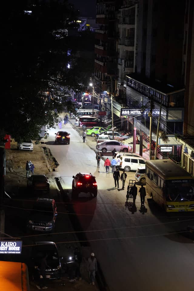 Eldoret Night Street View near Asis Hotel - Image 1