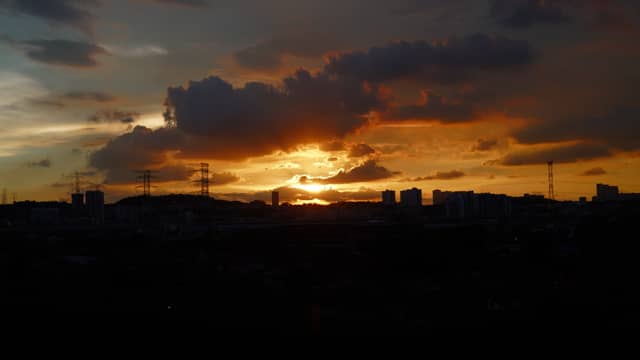 Seri Kembangan Skyline Sunset - Image 1