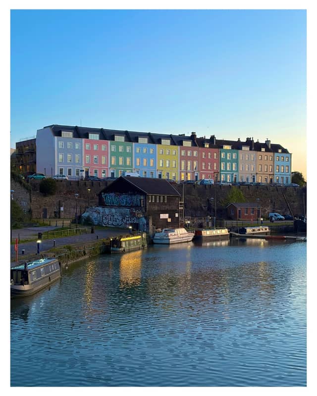 Bristol Harbourside Colorful Houses - Image 1