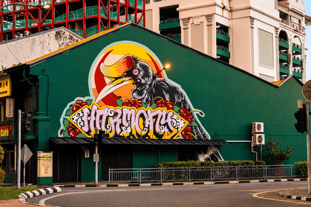 Hornbill Harmony Mural - Image 1