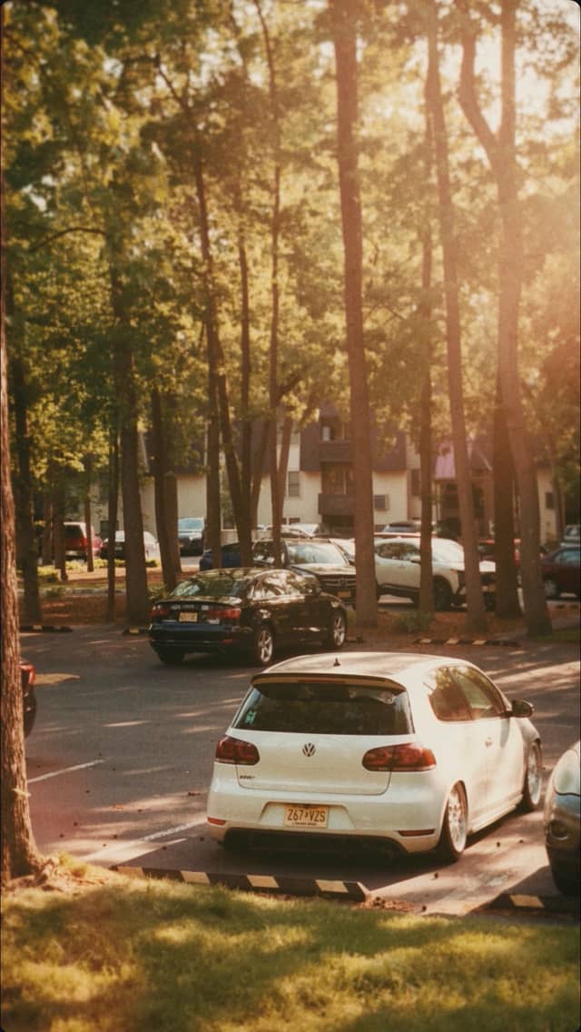 Wooded Parking Lot in Cherry Hill - Image 1