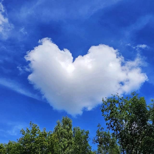 Heart-Shaped Cloud Over Perm - Image 1