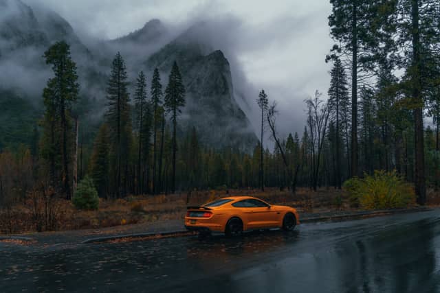 Yosemite Valley Roadside Overlook - Image 1