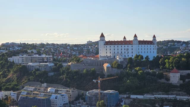 Bratislava Castle View from Petržalka - Image 1