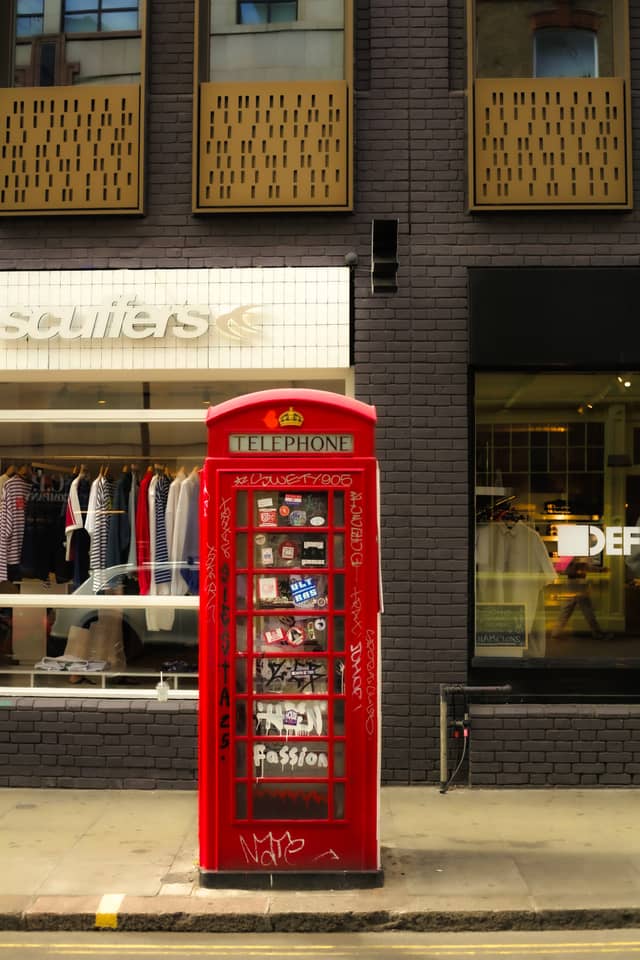 Brewer Street Red Telephone Box - Image 1