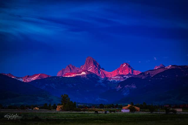 Teton Range View from Driggs - Image 1