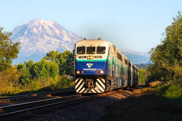 Puyallup Valley Sounder Train View - Image 1