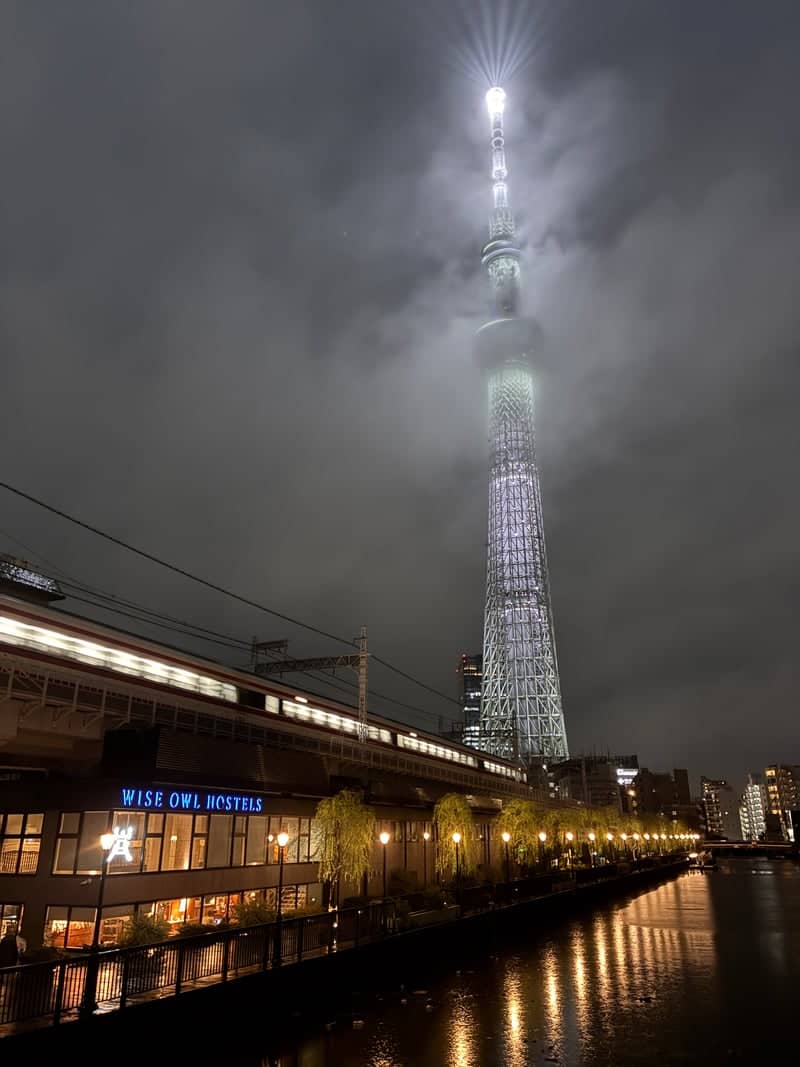 Tokyo Skytree from Kitajukken River - Image 1