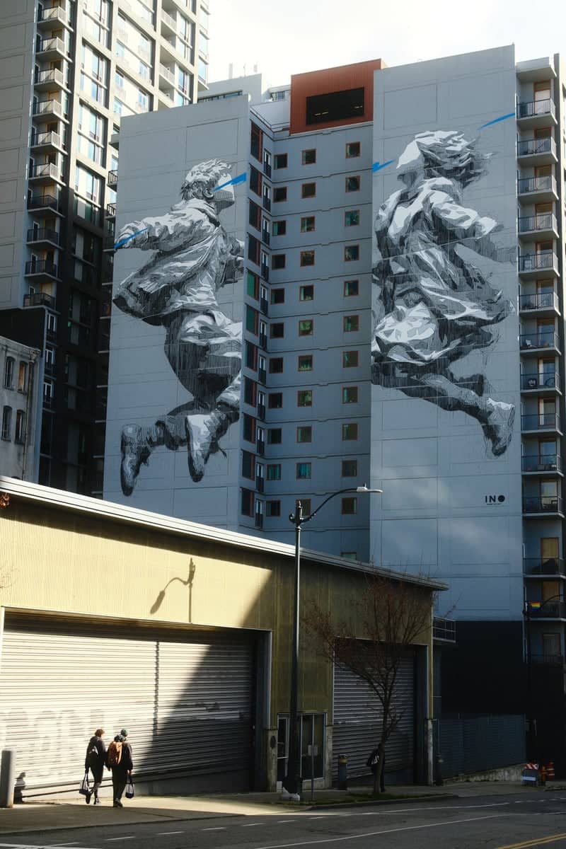 INO Mural on Western Avenue - Image 1