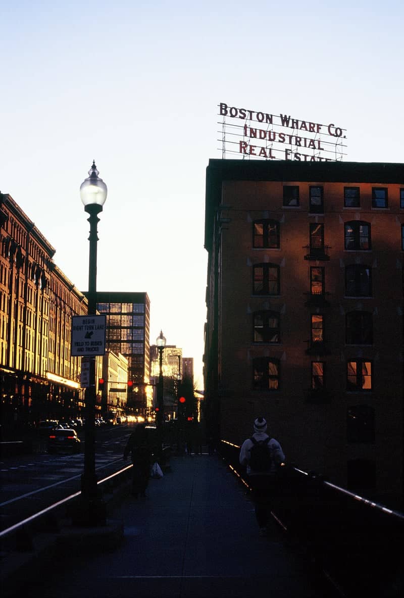 Boston Wharf Co. Sign - Image 1