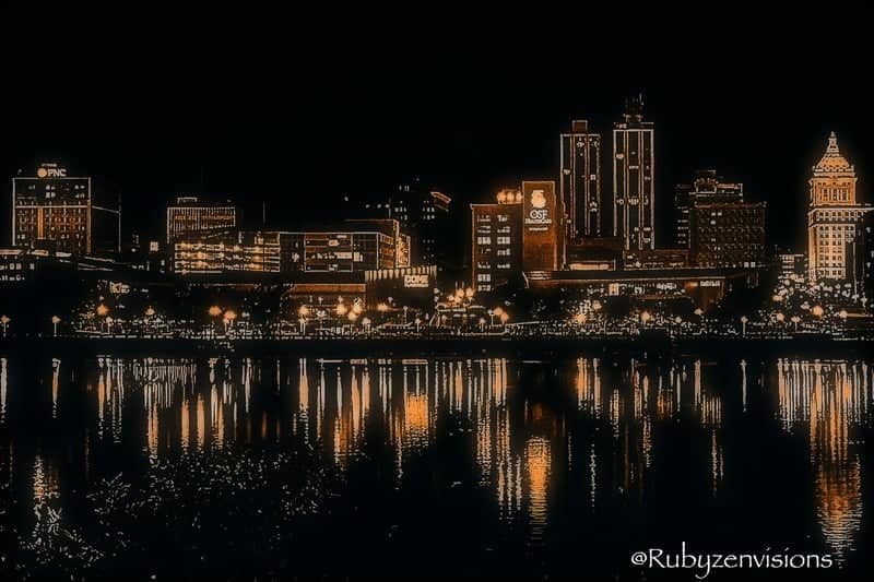 Peoria Riverfront Skyline Overlook - Image 1