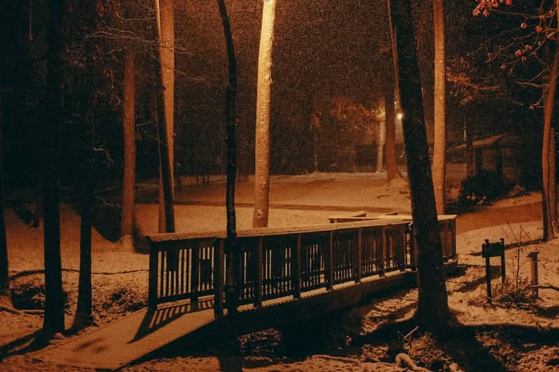 Fourth of July Park Footbridge - Image 1