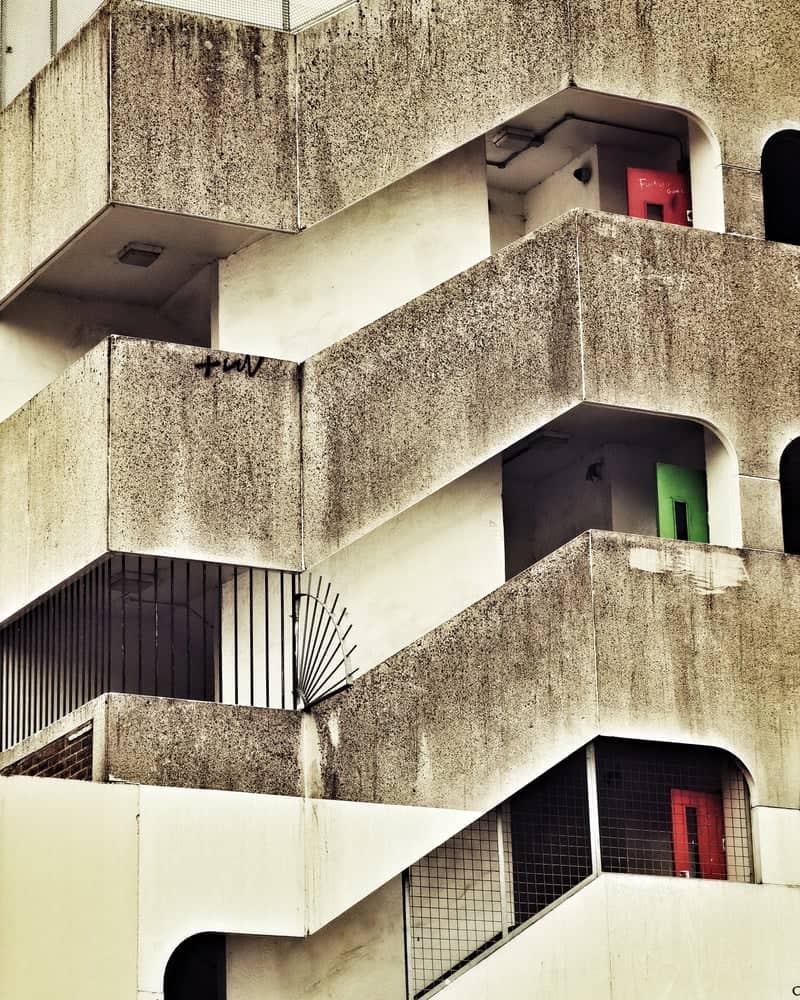 Cedars Car Park Brutalist Architecture - Image 1