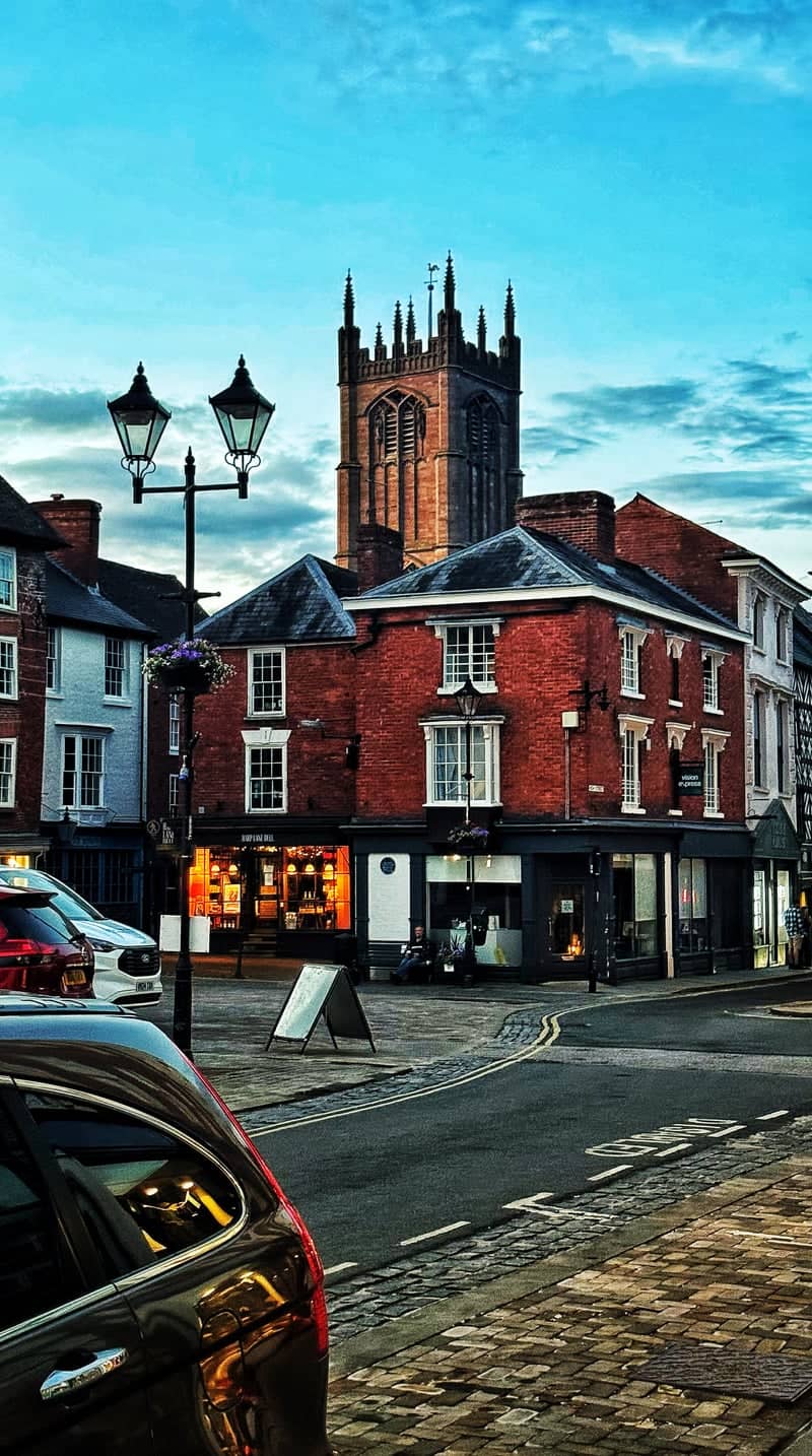 Ludlow Market Square & St Laurence's Church - Image 1