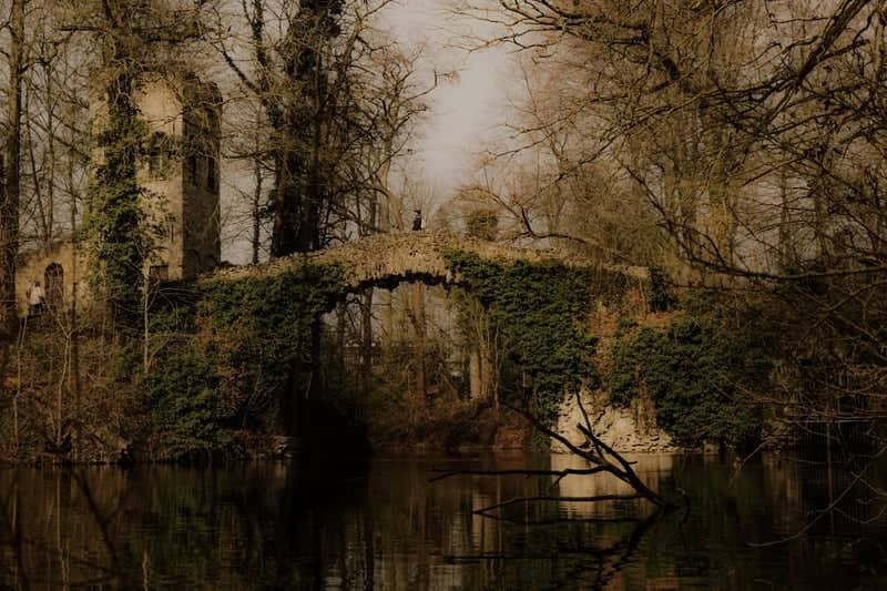 Gothic Bridge at Rivierenhof Park - Image 1