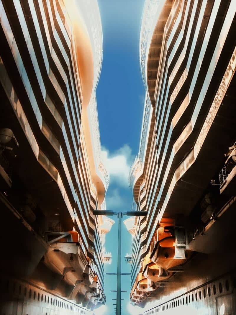 Cruise Ship Dock Symmetry - Image 1