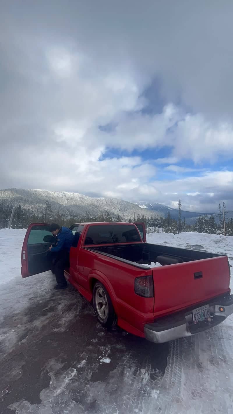 Mount Hood Winter Overlook - Image 1