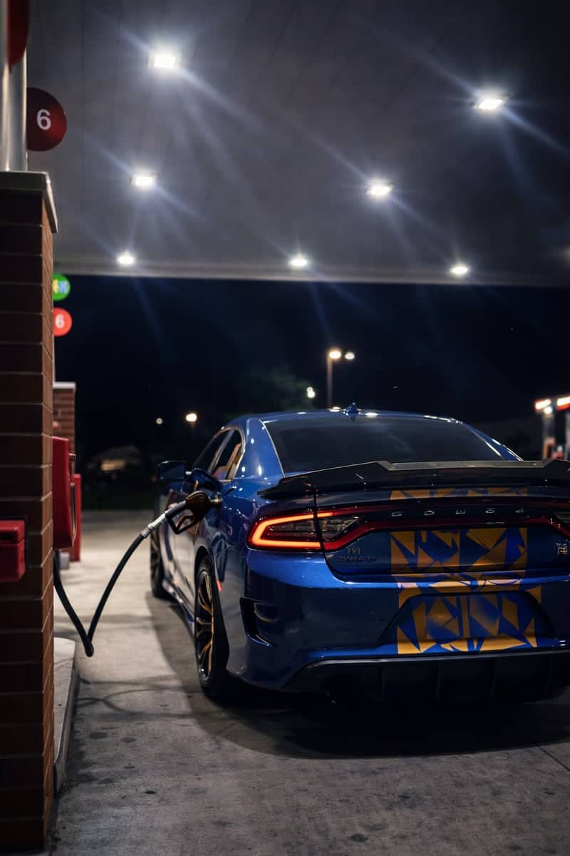 Warren Gas Station Night Shoot - Image 1
