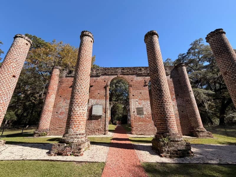 Old Sheldon Church Ruins - Image 1