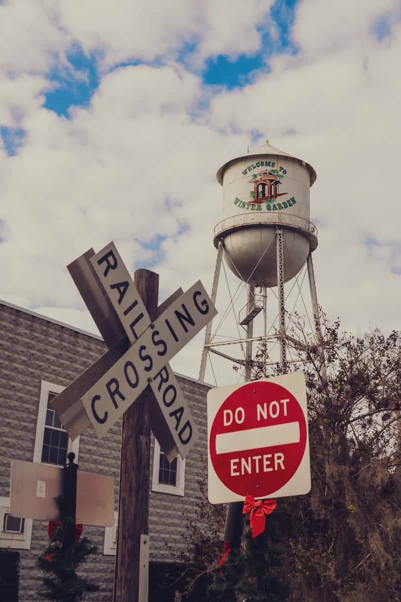 Winter Garden Water Tower - Image 1