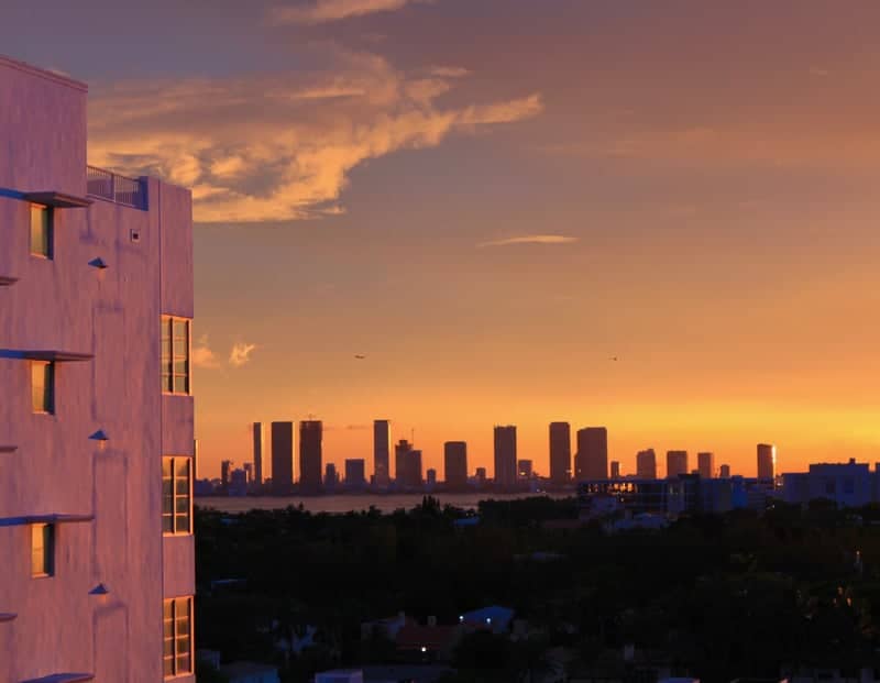 Miami Skyline from Mid-Beach - Image 1